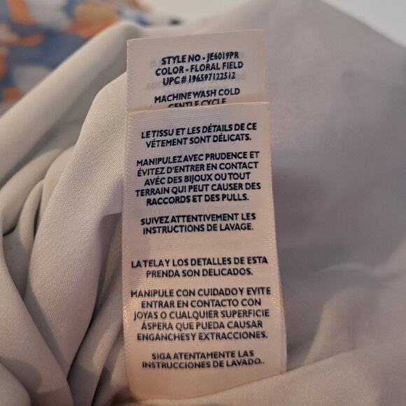 Joie‎ XL Floral Dress Midi Cottage Cottagecore Romantic Summer - Picture 9 of 11